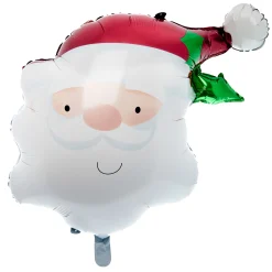Santa & Candy Cane Balloon Bouquet - DELIVERED INFLATED!