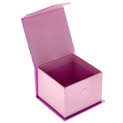 Shimmering Pink Jewellery Boxes - Set of 2