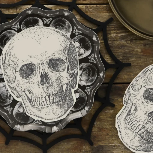 Skull Paper Napkins - Pack of 16