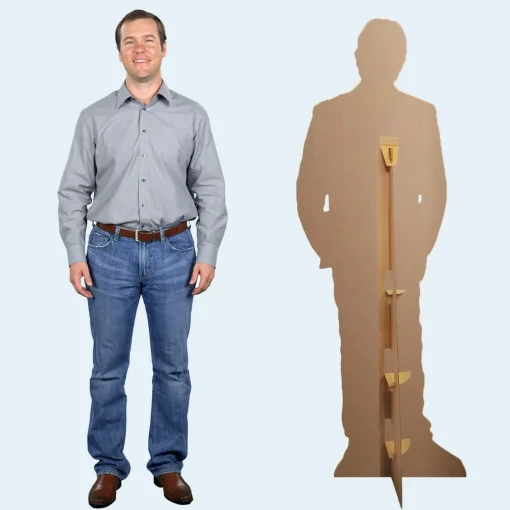 Small Personalised Photo-Upload Cardboard Cutout - 90cm