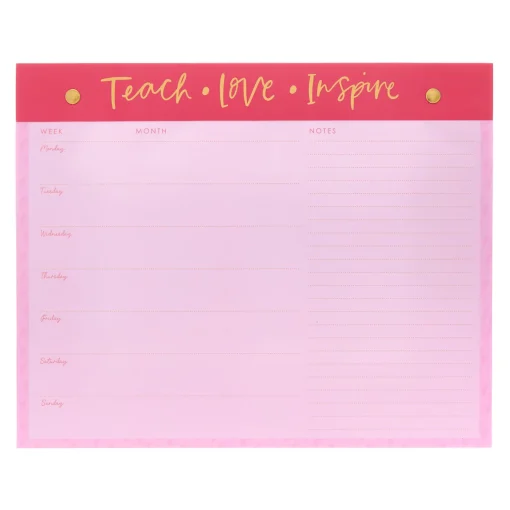 Teach Love Inspire Weekly Planner