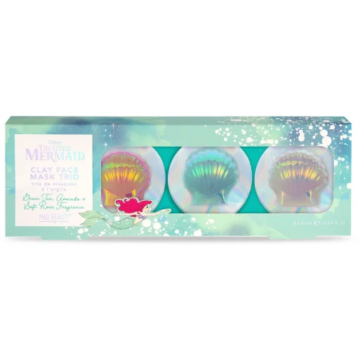 The Little Mermaid Clay Mask Trio