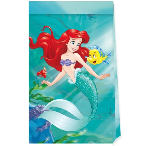 The Little Mermaid Party Tableware & Decorations Bundle - 16 Guests
