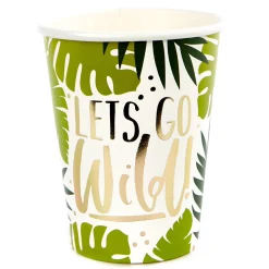 Tropical Party Tableware & Decorations Bundle - 10 Guests