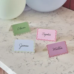 Wavey Edge Place Cards - Pack of 8