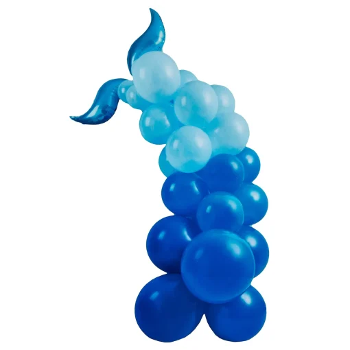 Whale Of A Time Party Tableware & Decorations Bundle - 8 Guests