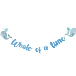 Whale Of A Time Tassel Card Banner