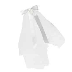 White Bow & Veil