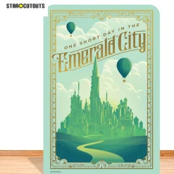 Wicked Emerald City Medium Cardboard Backdrop
