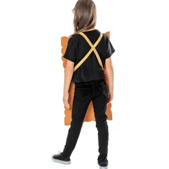 Willy Wonka Golden Ticket Tabard Children's Fancy Dress Costume - One Size (5-8 Years)